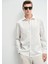 Bej Çizgili Ekru Tencel TM Lyosel Gömlek 0211618-70321 6