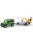 Bruder Land Rover Arazi Aracı ve Jcb Mini Kazıcı BR02593 2
