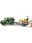 Bruder Land Rover Arazi Aracı ve Jcb Mini Kazıcı BR02593 3