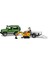 Bruder Land Rover Arazi Aracı ve Jcb Mini Kazıcı BR02593 4