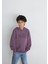 Mavi Logo Baskılı Mor Sweatshirt 6S10143-70656 7