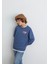 Baskılı Mavi Sweatshirt 6S10128-86702 13