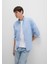 Çizgili Mavi Gömlek 0211710-90934 7
