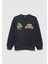 Minecraft Baskılı Antrasit Sweatshirt 6S10129-70087 13