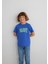 Mavi Logo Baskılı Mavi Tişört 6610030-70576 6