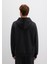 Mvjns Baskılı Kapüşonlu Siyah Sweatshirt 0S10346-900 11
