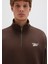 Mavi Logo Yarı Fermuarlı Kahverengi Sweatshirt 0S10465-88067 13