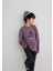 Baskılı Mor Tişört 6610366-70656 9