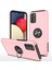 Samsung Galaxy A02S Kılıf Elit Yüzüklü Kapak - PEMBE-(5796) 1