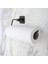 Buffer® Kendiliğinden Yapışkanlı Siyah Paslanmaz Metal Rulo Havluluk Aparat 1