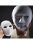 Beyaz Renk Boyanabilir Anonim Tam Yüz Cosplay Maske 24X18 cm - Lisinya 2