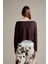 Regular Fit Kayık Yaka Modal Sweatshirt G3333AX25WN 4