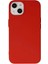 iPhone 14 Kılıf Nano Içi Kadife Silikon - KIRMIZI-(5796) 1