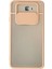Samsung Galaxy J7 Prime Kılıf Palm Buzlu Kamera Sürgülü Silikon - PEMBE-(5796) 1