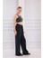 Kadın Siyah Oversize Eşofman Altı Msc 2602ALT 3
