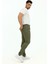 Erkek Slim Fit Diyagonal Jogger Esnek Pantolon 4
