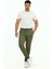 Erkek Slim Fit Diyagonal Jogger Esnek Pantolon 5