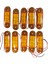 9 LED Parmak Lamba Oval 12V Sarı Su Geçirmez E Belgeli 10 Adet Fiyatı TAS.018S 1