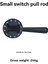 Breville BES870/BES878/BES876/BES875 Için Kahve Makinesi Buhar Kolu Yedek Alüminyum Alaşımlı Buhar Düğmesi Kolu S (Yurt Dışından) 4