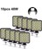 12V 24V LED Işık Çubuğu 48W Kamyon, Arazi Aracı, Suv, Atv LED Farlar Için Kare Spot Işığı (Yurt Dışından) 5