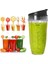BL450/BL454/BL456/BL480/BL481 Nutri Ninja Auto Iq Serisi Blenderlar Için 2'li Yedek 24 Oz'luk Kapaklı Bardak (Yurt Dışından) 1