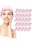 30 Paket Spa Baş Bandı Yüz Estetisyeni Saç Sarma Kadınlar Için Ayarlanabilir Makyaj Spor Duş Germe Havlusu Pembe (Yurt Dışından) 5