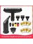 Karcher Easyfix Sc1 Sc2 Sc3 Sc4 Sc5 Buharlı Temizleyici Aksesuarları Için 12 Adet Yuvarlak Fırça Seti Nozul Yedek Parçaları (Yurt Dışından) 1