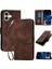 iPhone 16 Plus Kelebek Pu Deri Standlı, Kredi Kartı Tutucu Yuvalı, Bilek Kayışlı, Kadın Flip Folio Kılıf Telefon Kılıfı (Yurt Dışından) 1
