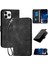 iPhone 11 Pro Max Kelebek Pu Deri Standlı, Kredi Kartı Tutucu Yuvalı, Bilek Kayışlı, Kadın Flip Folio Kılıf Telefon Kılıfı (Yurt Dışından) 1