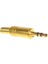 3.5 mm Mono Gold Metal Jack Fiş 2