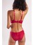 Garland Big Size Plunge Bra, Şarap Rengi Konforlu ve Şık Sütyen 2