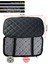 Citroen C4 Picasso 2007-2010 Deri Oto Kolçak Kılıfı Örtüsü Capitone Süngerli Mavi Nakışlı 6