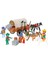 Nessiworld 04 003 Mini Mekanik Seri 3 Kovboy Arabası -Pilsan Oyuncak 1