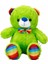 Nessiworld Oturan Kurdeleli Renkli Peluş Ayı 30 cm 2
