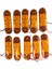 9 LED Parmak Lamba Oval 24V Sarı Su Geçirmez E Belgeli 10 Adet Fiyatı TAS.018S 1
