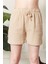 %100 Koton Mollis Kumaş Şort 3
