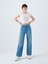Wide Leg Regular Fit Kadın Pantolon 12