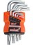 9 Parça Iyi Crv Kısa Yıldız Alyan Torx Key Set (5256) 1