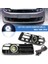 Golf Mk4 1998-2004 Için 1 Takım Araba Izgarası LED Sis Farı Izgarası Alt Gündüz Farı Lambası (Yurt Dışından) 3