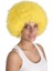 Sarı Renk Kıvırcık Afro Bonus Peruk (5256) 1