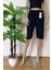 Unisex Lacivert Düz Renk Kapri 4