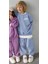 Unisex Laciel Paris Winter Clup Mavi 3 Iplik Fitilli Kumaş Alt Üst Eşofman Takımı 2