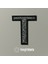 Taşlı Ütülenebilen Veya Sticker Olarak Kullanılabilen 6cm T Harfi 1
