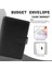 A6 Nakit Zarfları Bağlayıcı Cüzdan, Nakit Bütçeleme Için Pu Bütçe Planlayıcısı Defter, Zarf Cüzdanı, Tasarruf Para Binder A (Yurt Dışından) 1