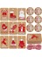 100 Adet Noel Hediyesi Etiketleri Kraft Kağıt Asmak Etiketleri Pamuk Halat ile Dıy Craft Için Noel Dekorasyonları (Yurt Dışından) 1