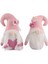 2 Adet Sevgililer Günü Gnome Peluş Süslemeleri El Yapımı Bebek Sevgililer Günü Masa Süs Hediyeleri Için (Yurt Dışından) 1