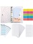 A6 Bağlayıcı Pvc Defter Kapağı, Bütçe Zarf Sistemi Planlayıcısı, Dosya Cepleri, Bütçe Sayfaları, Etiketler (Yurt Dışından) 1