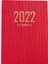 A7 2022 Planlayıcısı Ingilizce Sürüm Gündem Dizüstü Hedef Özel Zaman Çizelgesi Kırtasiye Ofis Okul Malzemeleri Kırmızı (Yurt Dışından) 1