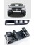 Volkswagen Vw Jetta 2006-2010 Uyumlu Sol Ön Dörtlü Krom Cam Açma Düğmesi ve Çerçevesi Siyah 1