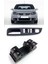 Volkswagen Vw Golf 5 Mk5 2004-2008 Uyumlu Sol Ön Dörtlü Krom Cam Açma Düğmesi ve Çerçevesi Siyah 1